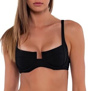 Sunsets Juliette Underwire Bikini Swim Top $72 Retail NWT